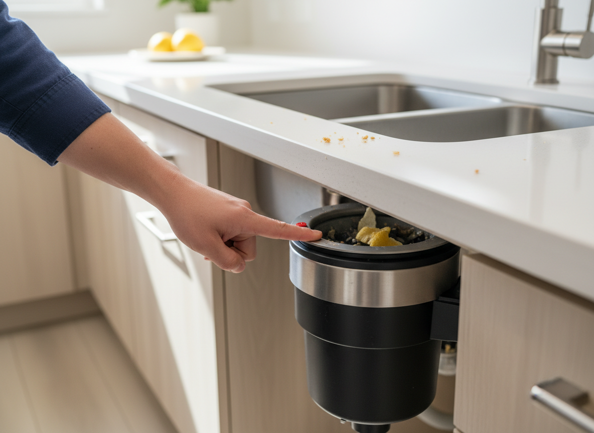 Resetting Your Garbage Disposal After a Jam